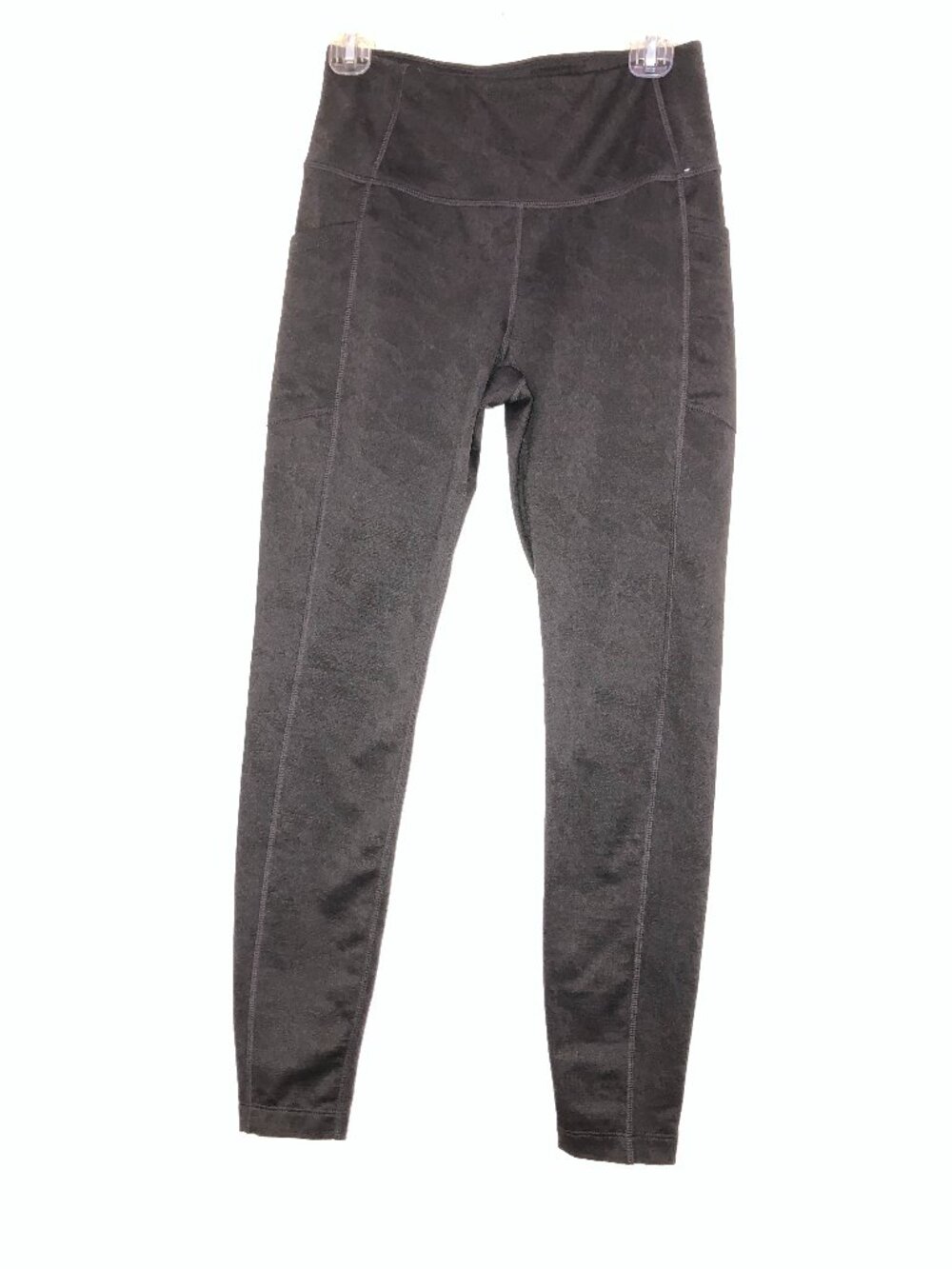 Mondetta Brushed Jacquard Legging Black Gray Size S